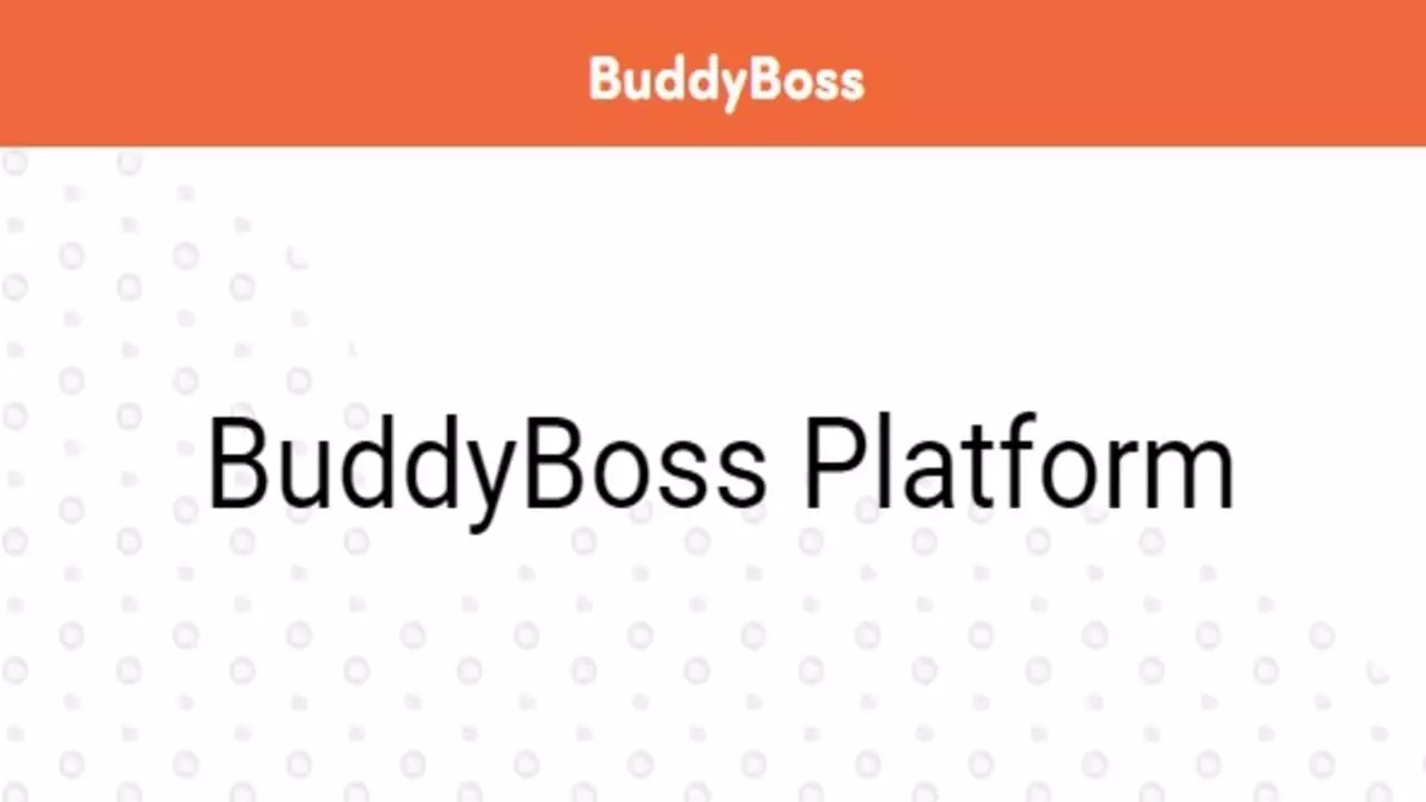 BuddyBoss Platform Free