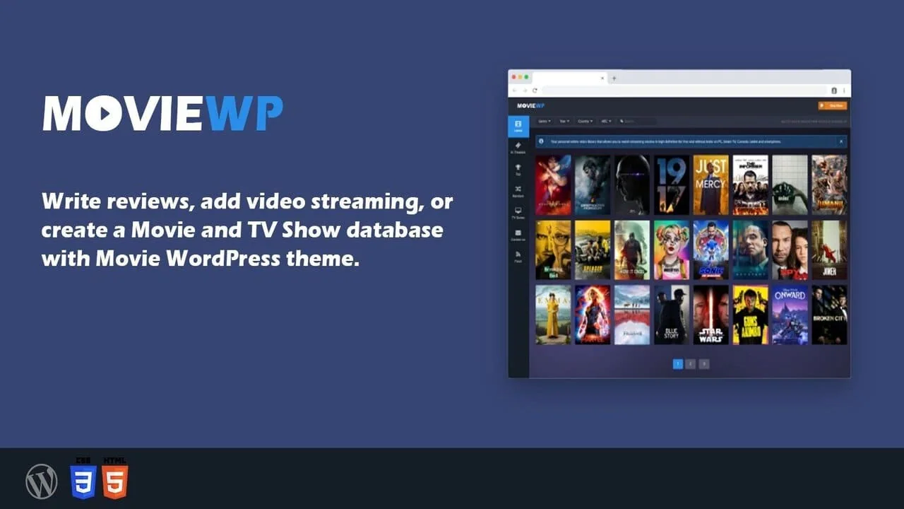 MovieWP - Transforma tu Sitio con el Mejor Plugin para Películas en WordPress