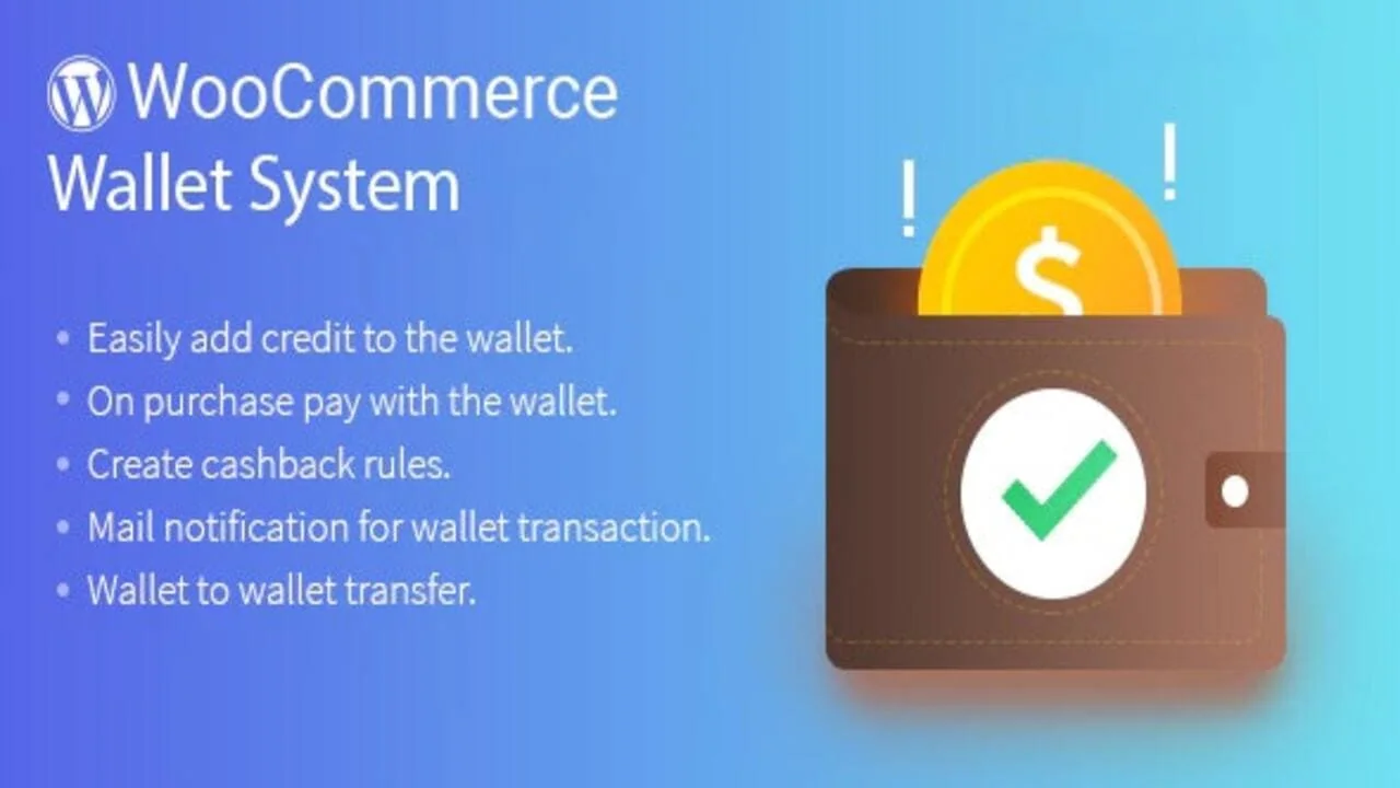 Plugin WordPress WooCommerce Wallet System con Licencia GPL