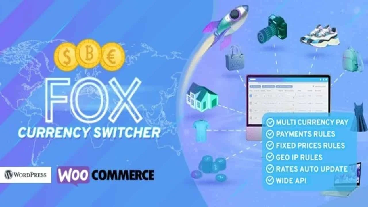 FOX Descarga Currency Switcher Professional for WooCommerce