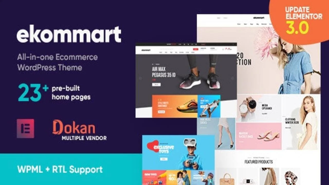 Ekommart Theme Pro