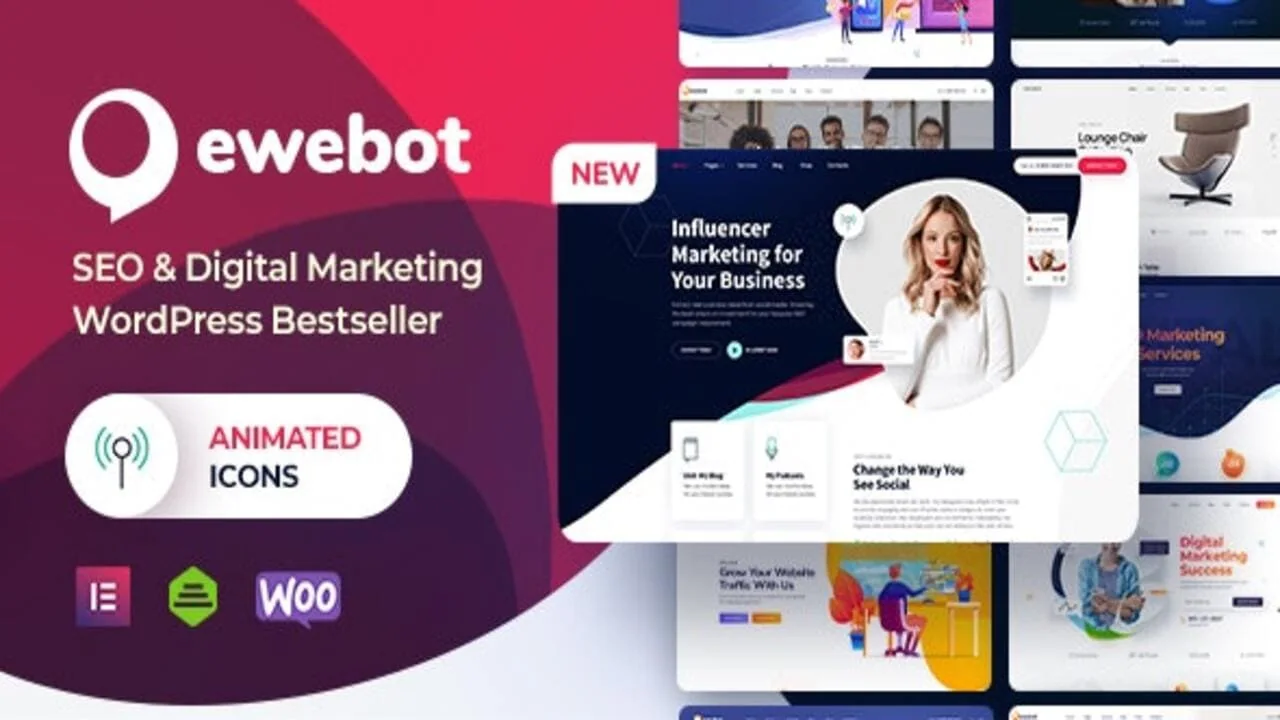 Ewebot Theme Pro