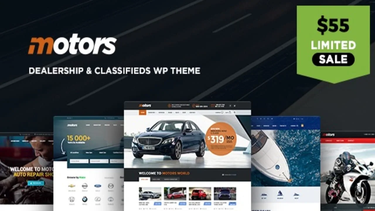 Motors Theme Pro