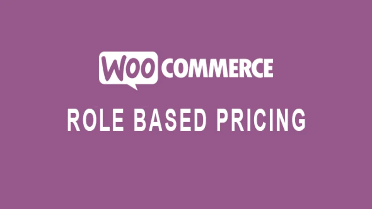 Role Based Pricing for WooCommerce Pro