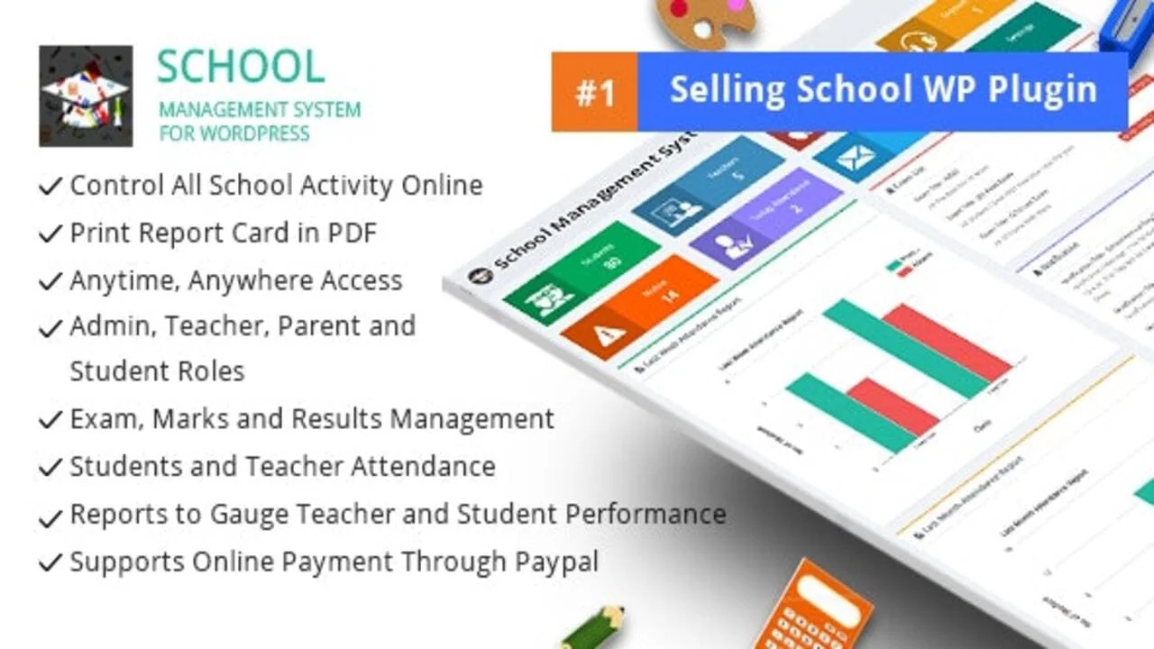 School Management System for WordPress Pro