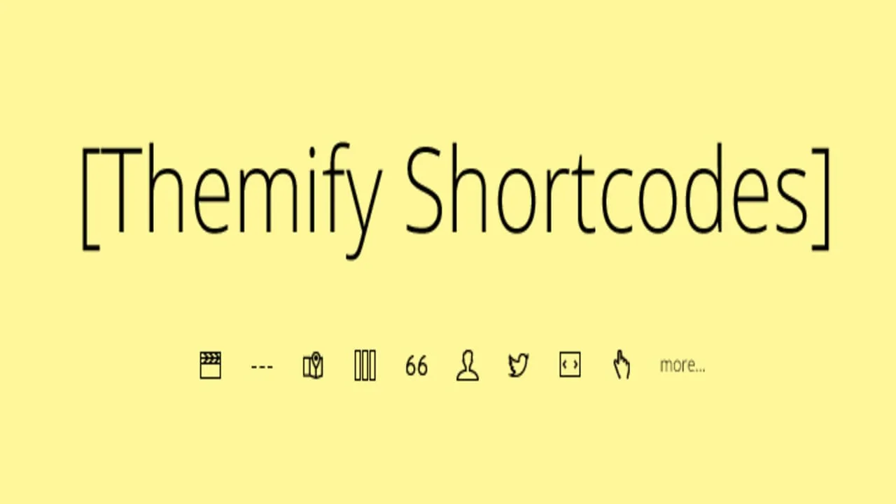 Themify Shortcodes Pro