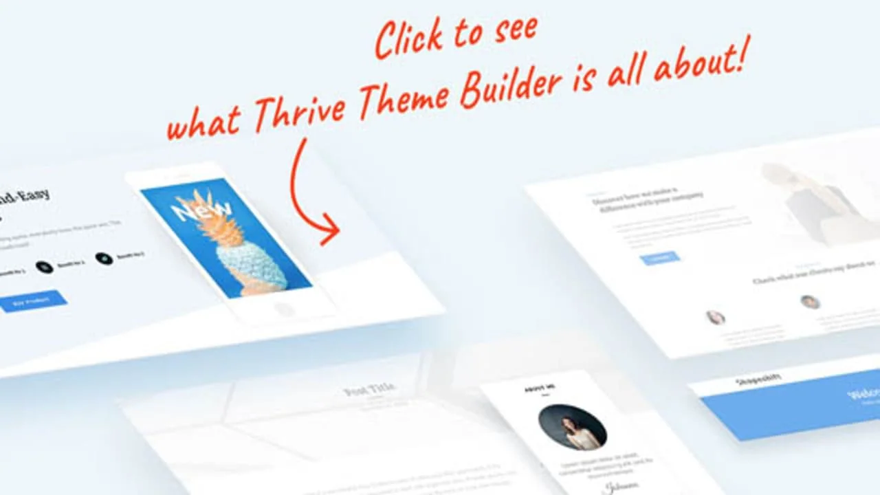 Thrive Theme Builder Pro