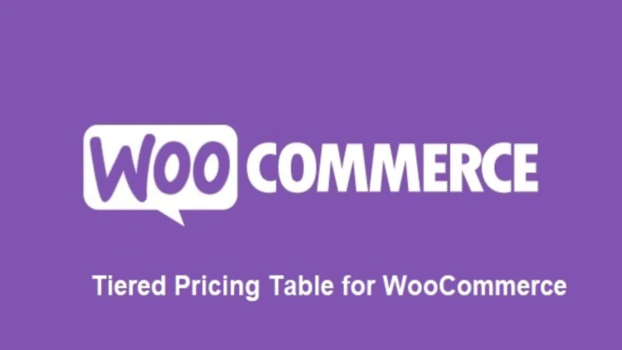 Plugin Tiered Pricing Table for WooCommerce