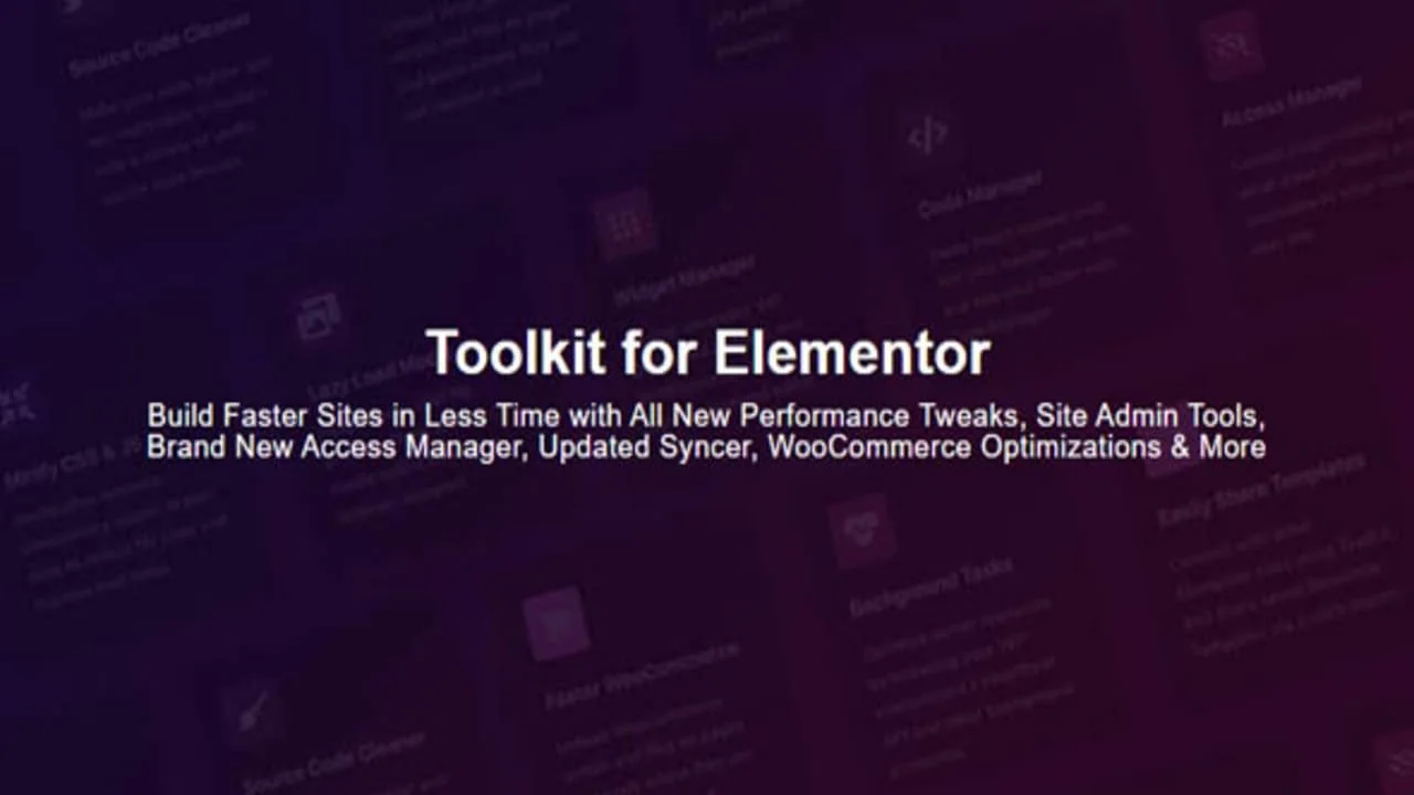 Toolkit for Elementor Pro