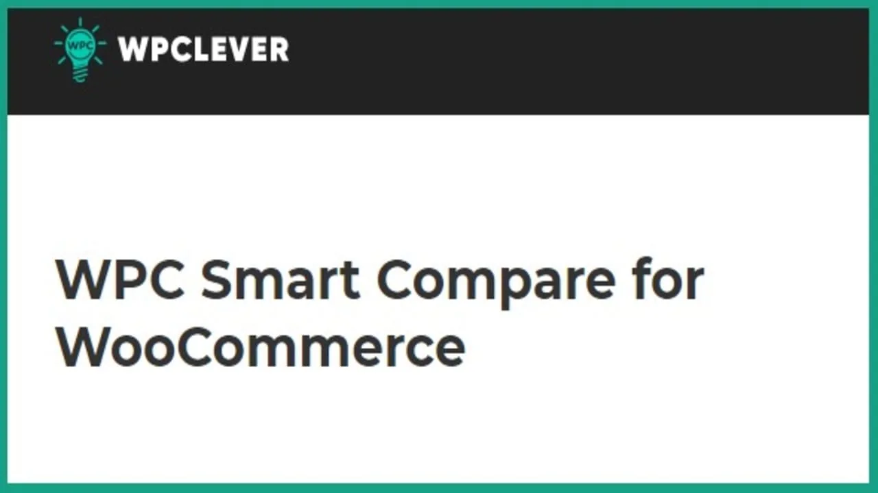 WPC Smart Compare for WooCommerce