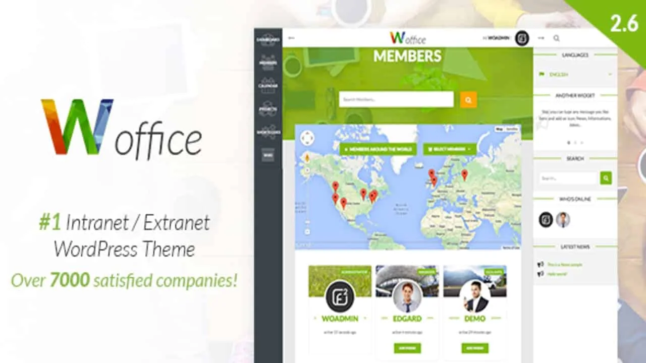 Descarga la Plantilla Woffice Theme con Licencia GPL