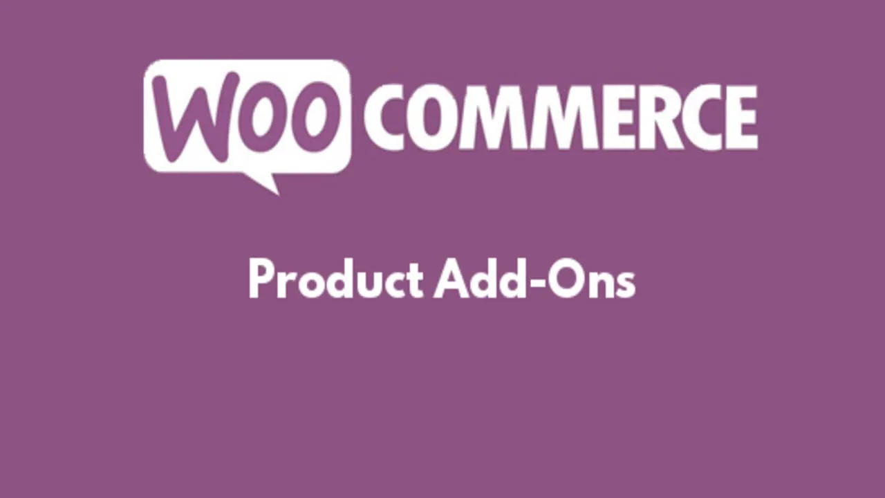 WooCommerce Product AddOns Pro