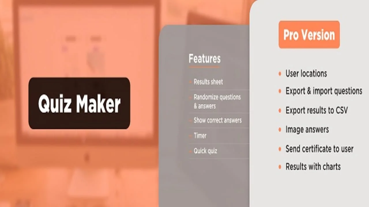 WordPress Quiz Maker Pro