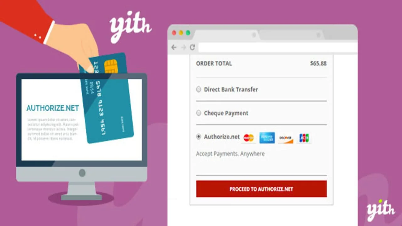 YITH Woocommerce Authorize.net Payment Gateway