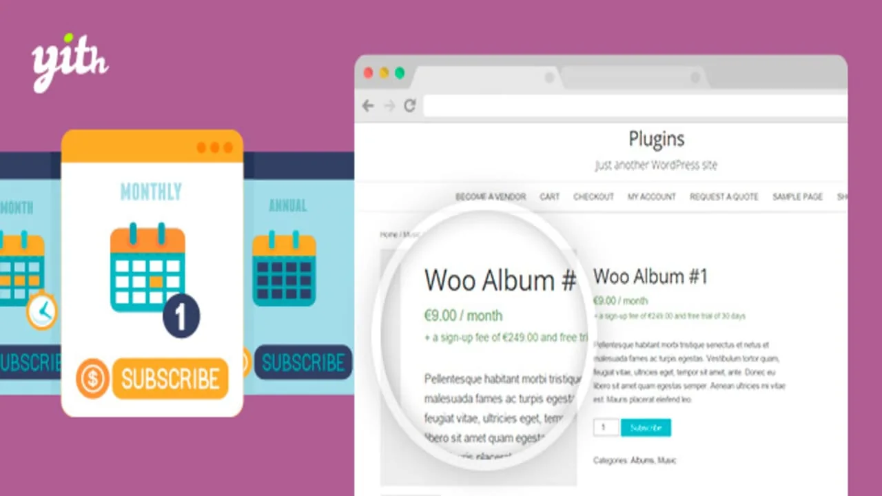 YITH Woocommerce Subscription Pro