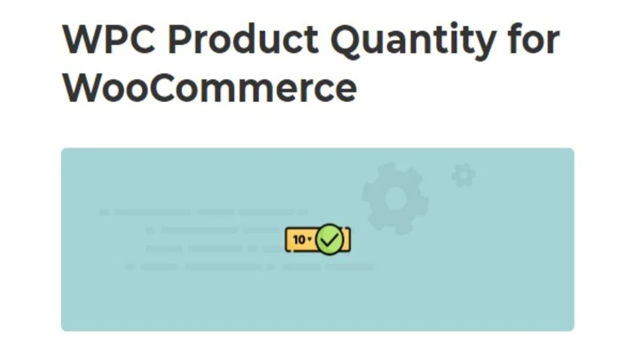 WPC Product Quantity for WooCommerce Premium