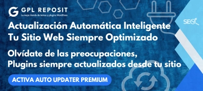 Actualizacion Automatica Premum usando el plugin AutoUpdater en GPLReposit