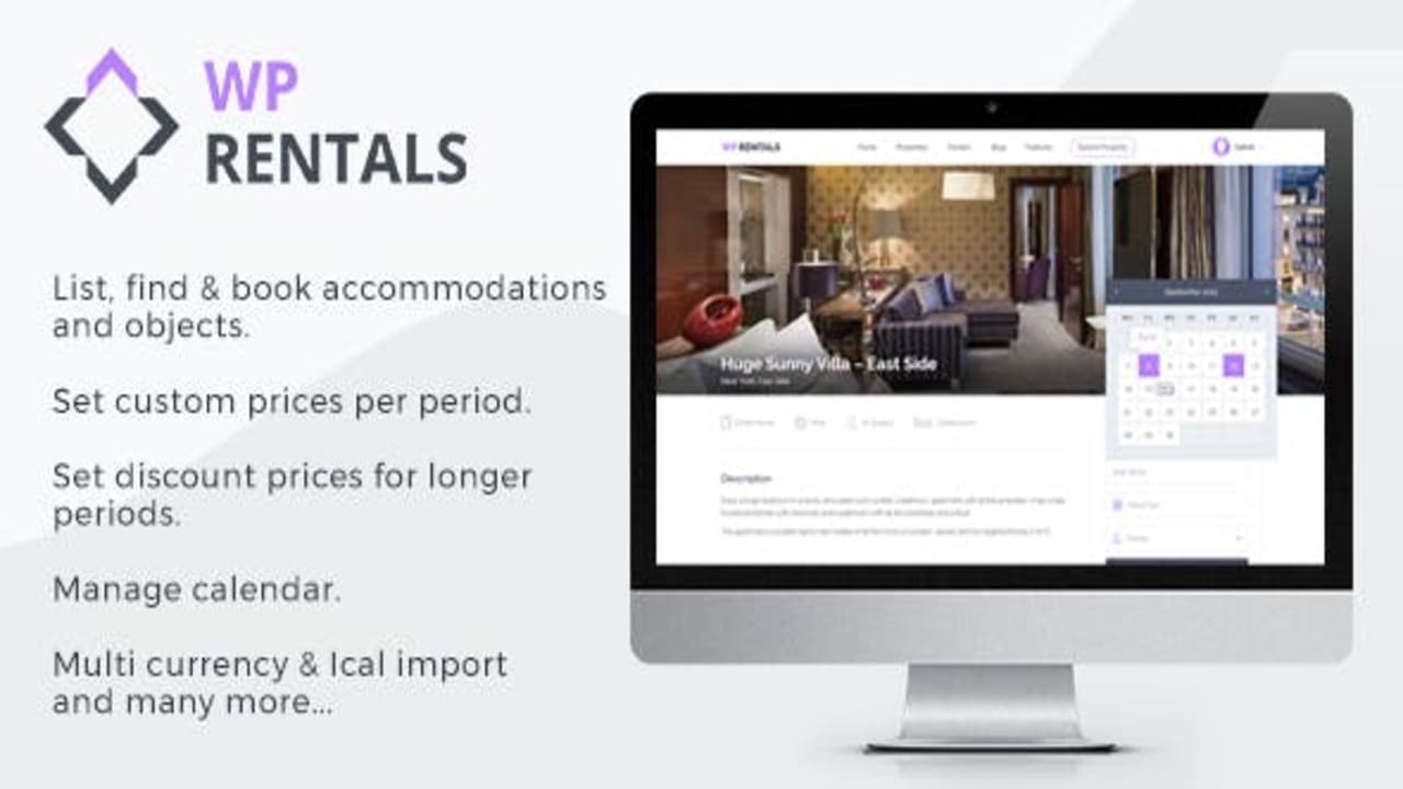 Descargar WP Rentals GPLReposit