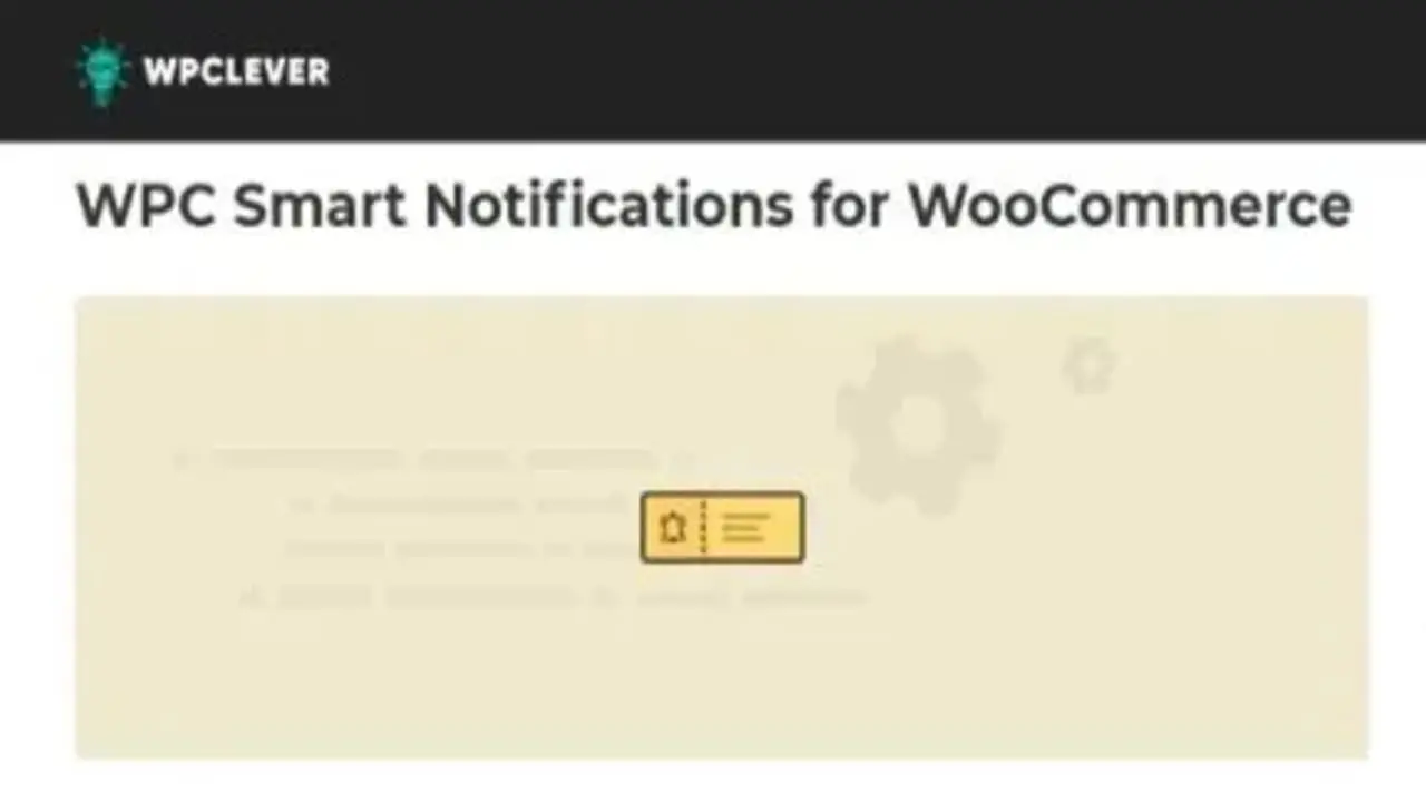 Descargar WPC Smart Notifications GPL gratis para WooCommerce Plugin de alertas dinámicas en WooCommerce con WPC Smart Notifications Premium GPL Mejorar la experiencia del cliente en WooCommerce con notificaciones inteligentes de WPC