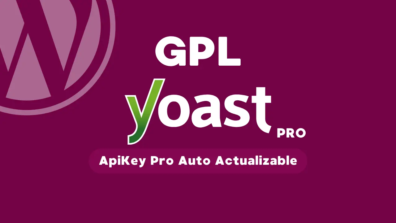 Yoast SEO Pro GPL Auto Actualizable