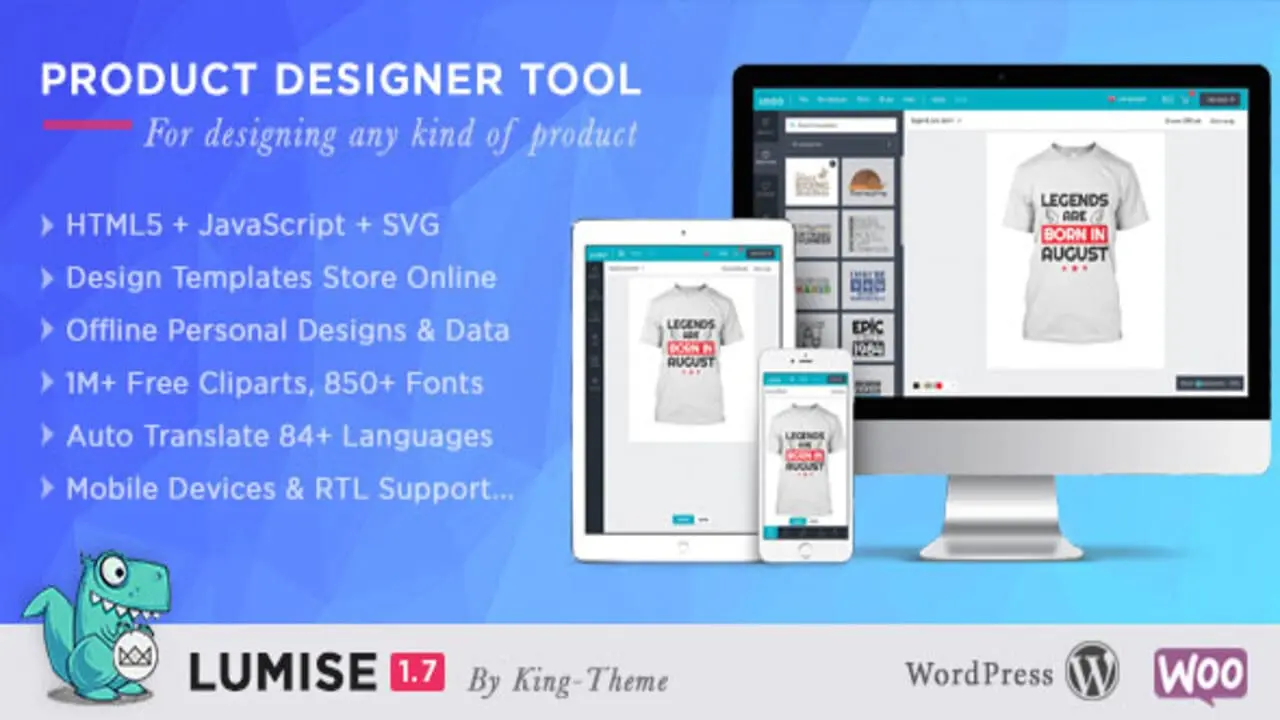 Lumise Product Designer
