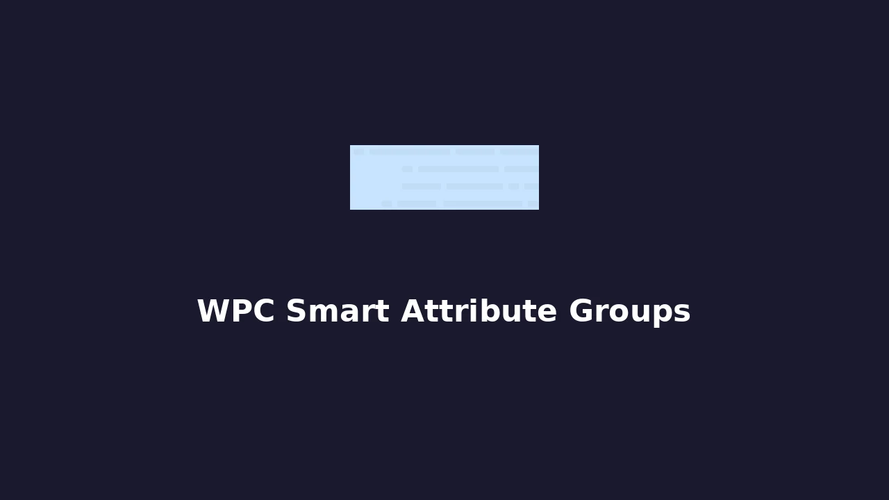 smart-attribute-groups_gpl