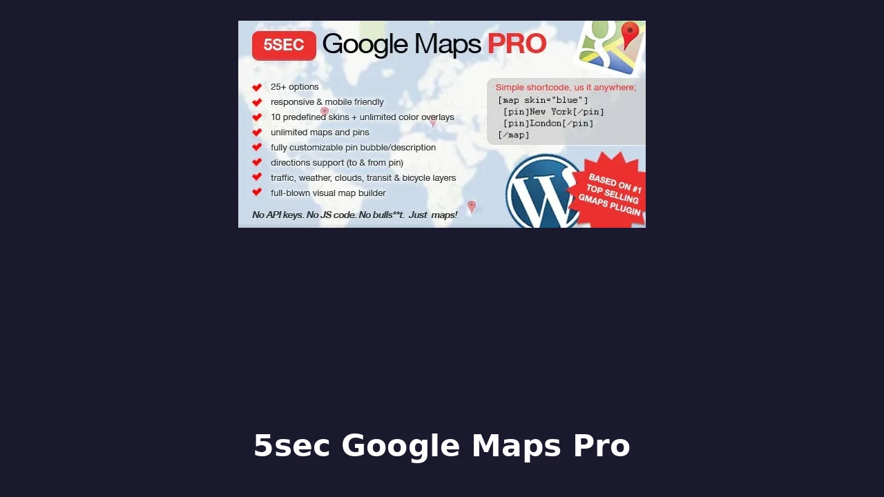 5sec Google Maps Pro